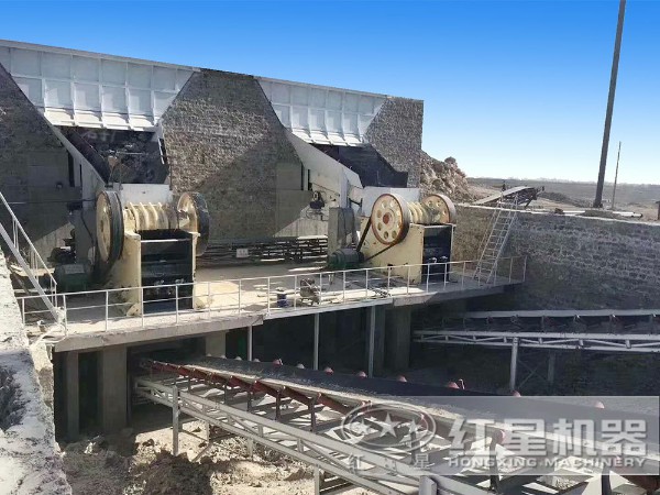 時(shí)產(chǎn)50噸-100噸礦石廢料/邊角料破碎現(xiàn)場二 時(shí)產(chǎn)50噸-100噸礦石廢料/邊角料破碎現(xiàn)場二