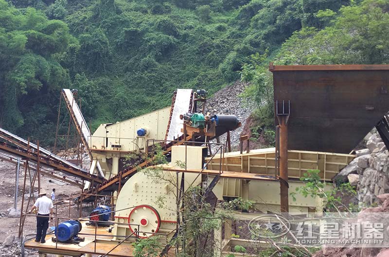 山西客戶時產500噸大型石頭破碎生產線 山西客戶時產500噸大型石頭破碎生產線