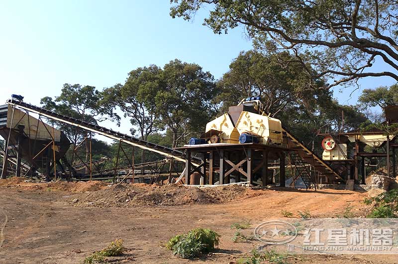 時產(chǎn)400噸石料粉碎機 時產(chǎn)400噸石料粉碎機