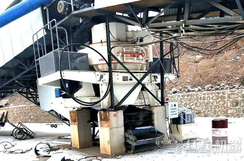菏澤環保石子粉碎生產線現場 菏澤環保石子粉碎生產線現場