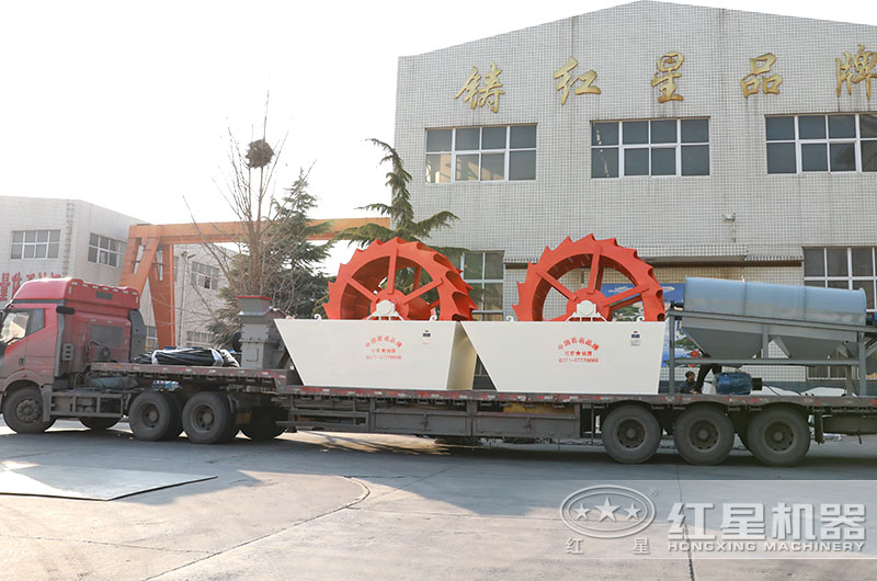 水輪洗沙機(jī)設(shè)備發(fā)往河南洛陽(yáng) 水輪洗沙機(jī)設(shè)備發(fā)往河南洛陽(yáng)