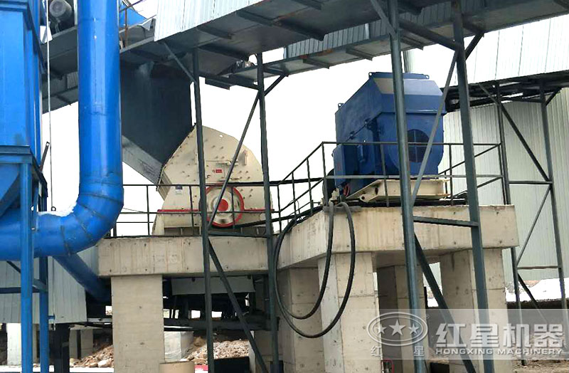 煤矸石制砂線(xiàn)的錘破