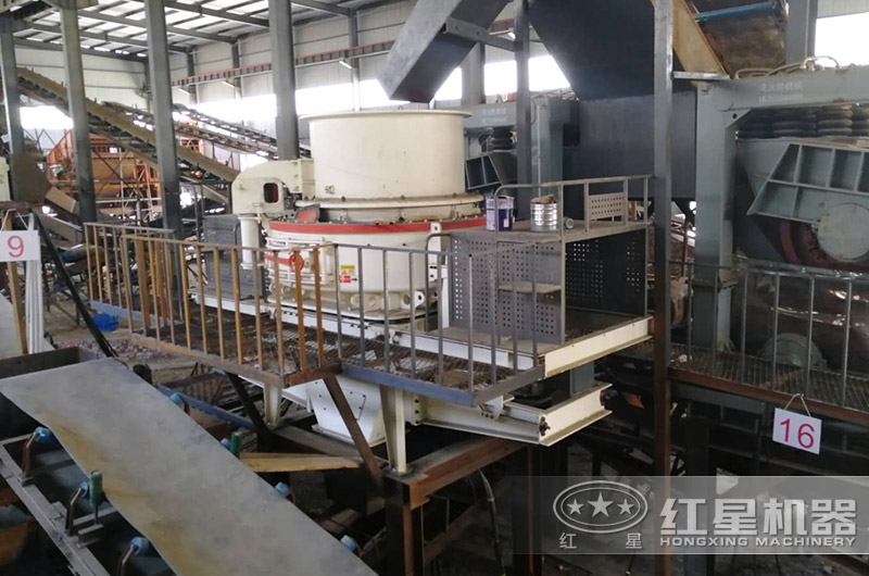 制砂機作業(yè)現(xiàn)場實拍圖 制砂機作業(yè)現(xiàn)場實拍圖