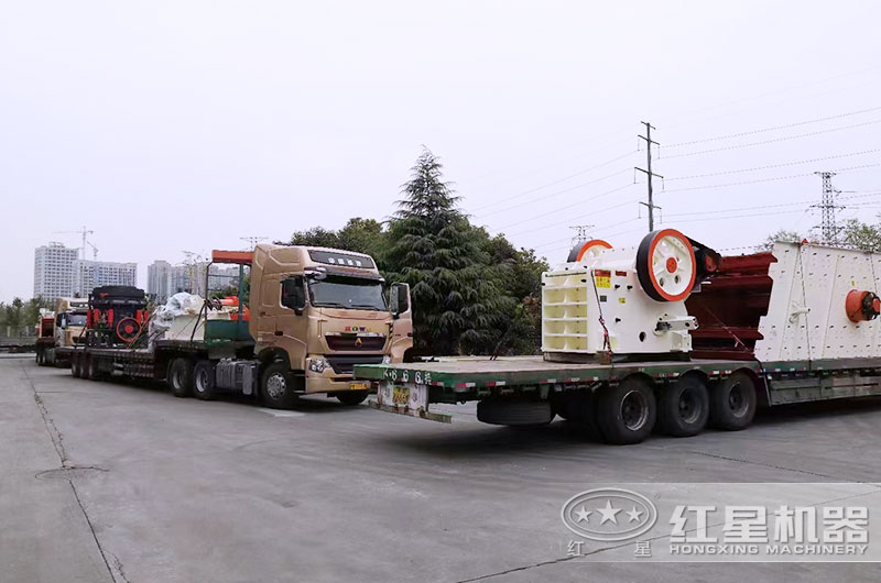 全套時產150噸花崗巖下腳料機制砂設備發貨 全套時產150噸花崗巖下腳料機制砂設備發貨