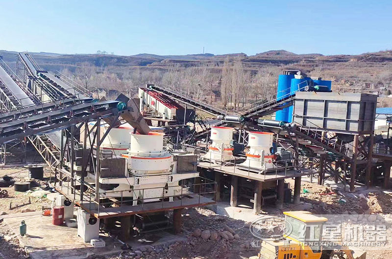 VSI7A系列沖擊式制砂整形機(jī)工作現(xiàn)場