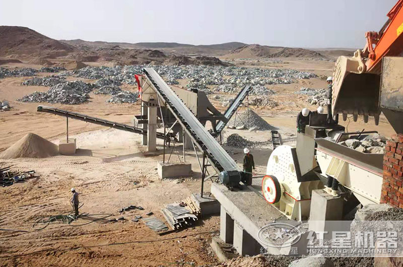 時產一千噸大型石料制砂生產線 時產一千噸大型石料制砂生產線