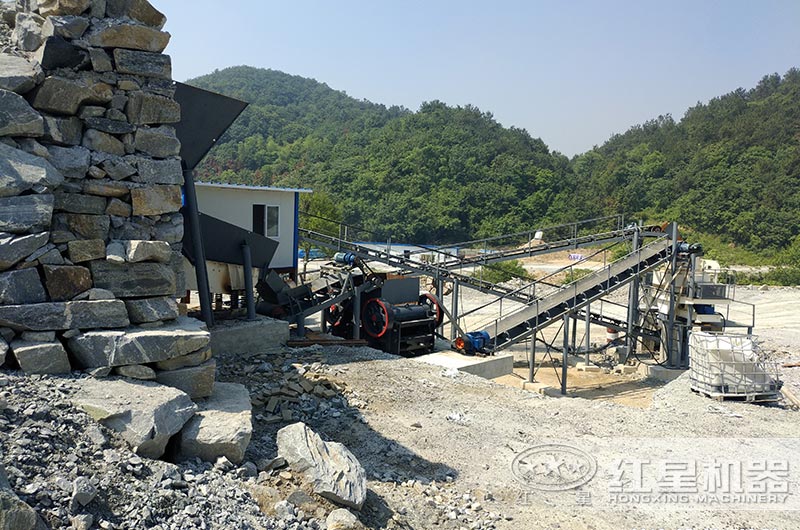 石子加工生產客戶現場實拍 石子加工生產客戶現場實拍