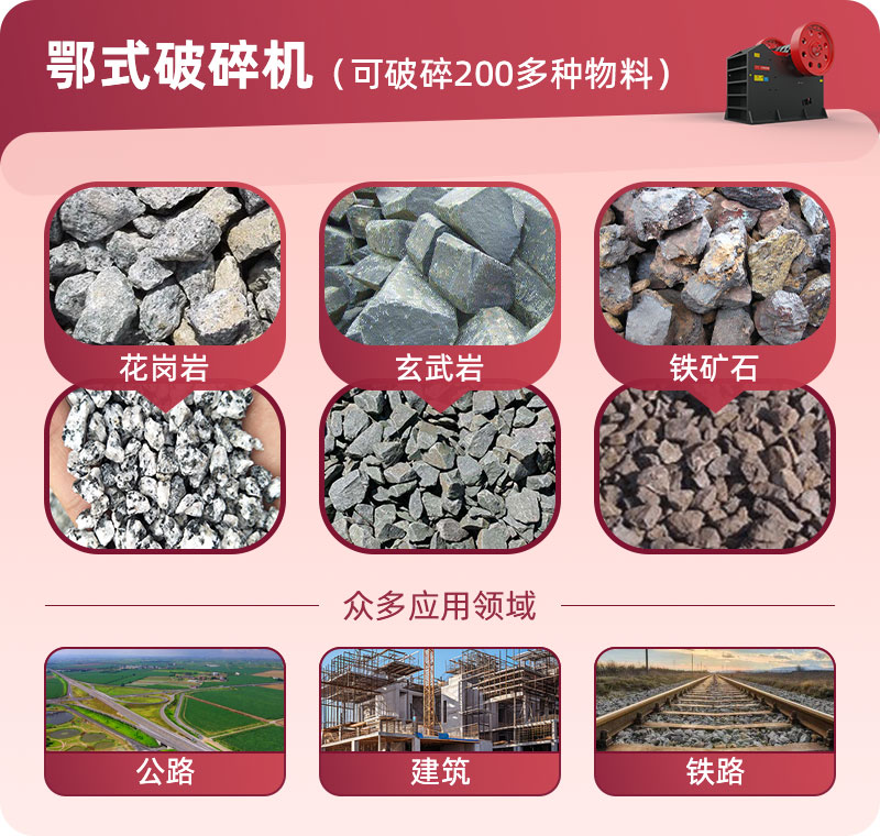 顎式破碎機(jī)用途