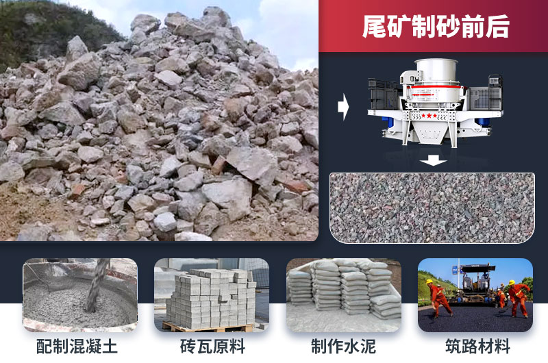 尾礦制砂及用途 尾礦制砂及用途